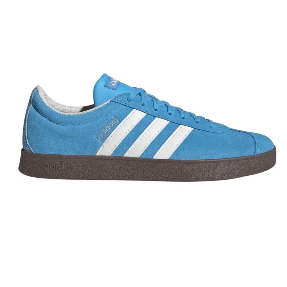NEW ADIDAS VL Court 2.0 Men's Size 8 Semi Blue Burst